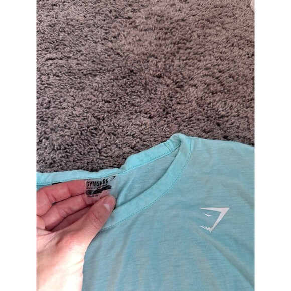 Gymshark teal short sleeve top - Picture 2 of 3